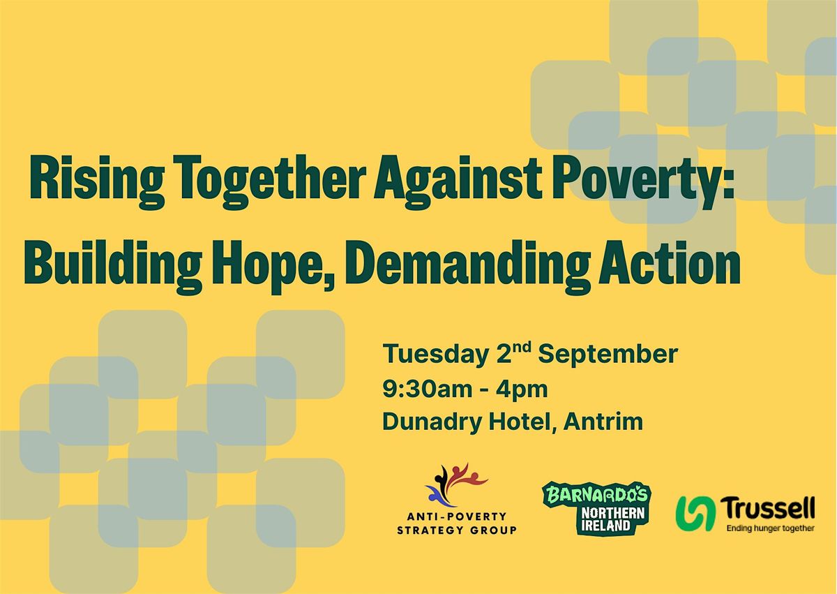 Rising Together Against Poverty, 2 September | Event in Dunadry | AllEvents