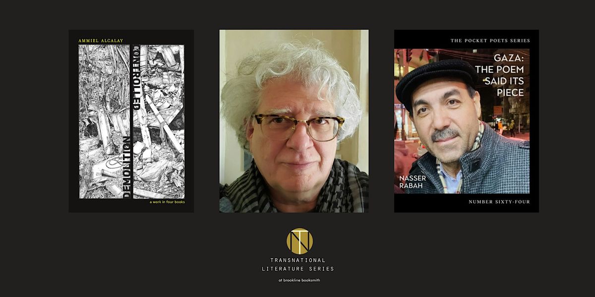 Transnational Series: Ammiel Alcalay, 13 June | Event in Brookline | AllEvents