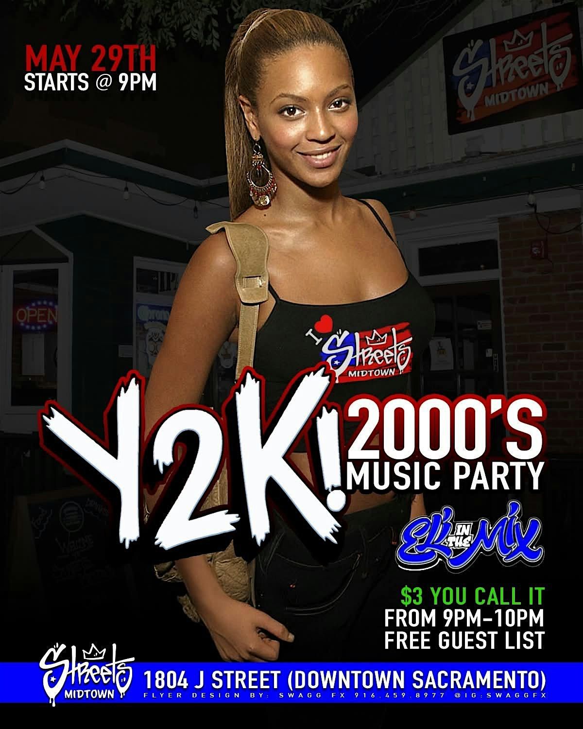 Y2K 2000's Music party, 29 May | Event in Sacramento | AllEvents