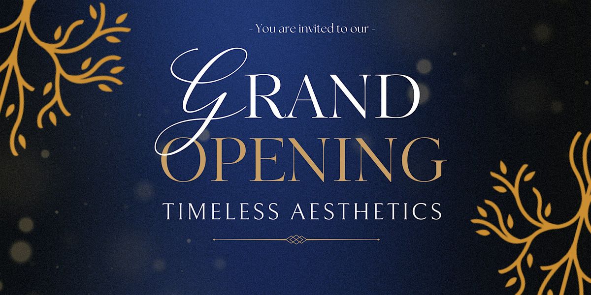 Timeless Aesthetics Grand Opening 2025, 28 August | Event in Sechelt | AllEvents