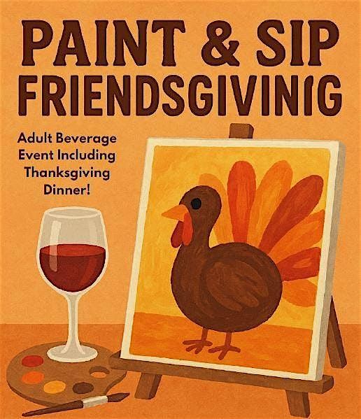 Paint & Sip Friendsgiving at UNO Winter Garden, 22 November | Event in Winter Garden | AllEvents