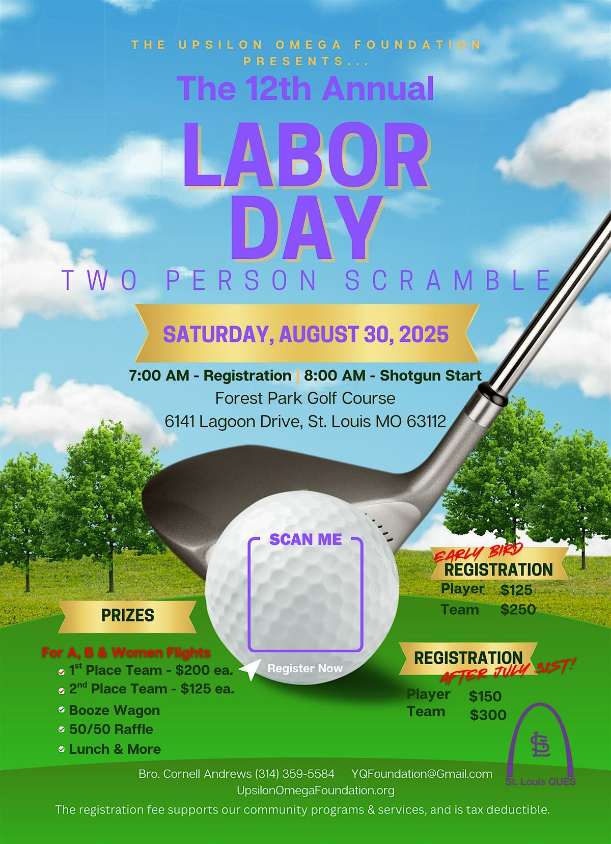 12th Annual Labor Day Two Person Scramble | Event in St. Louis | AllEvents