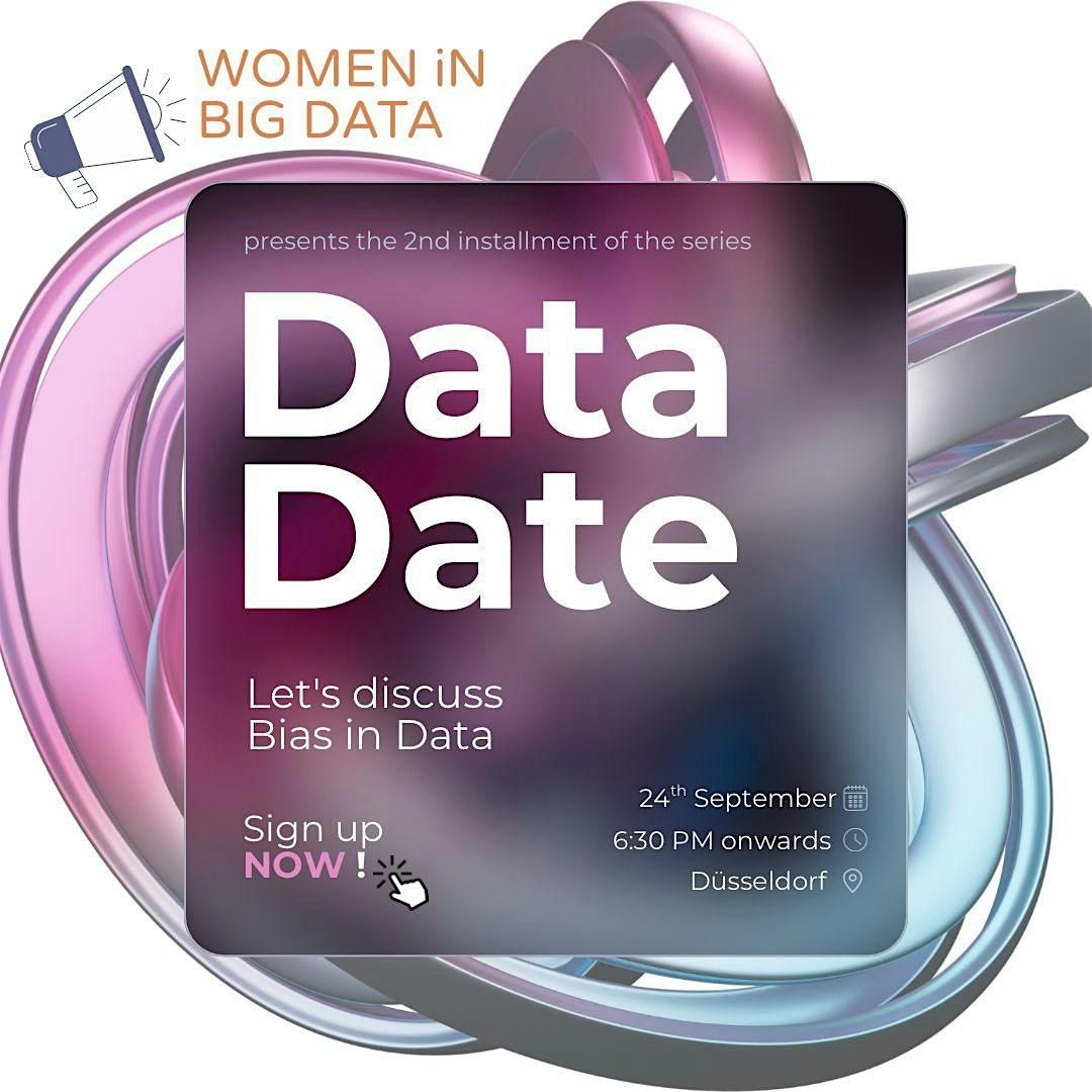 WiBD NRW - Data Dates: Bias In Data, 24 September | Event in Düsseldorf | AllEvents