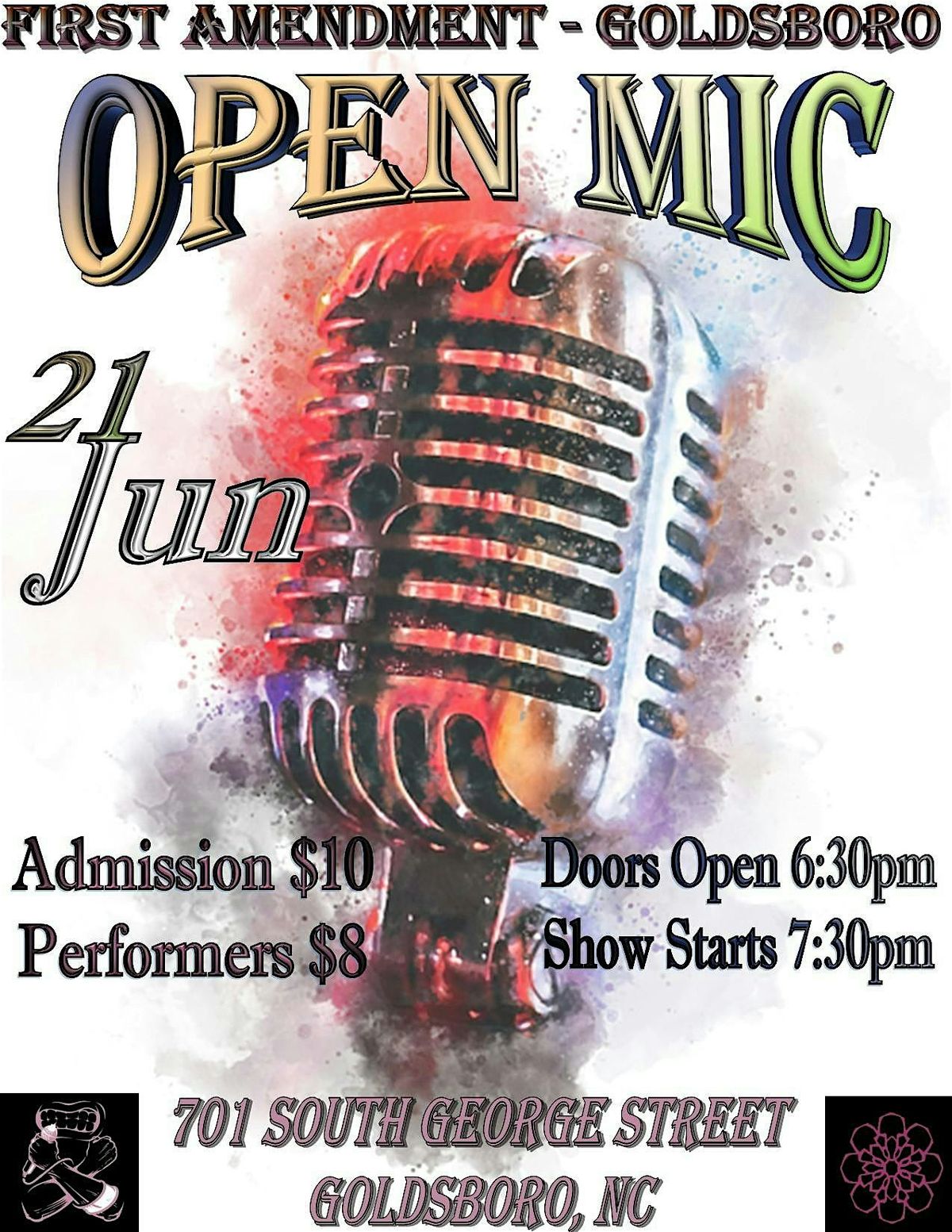 First Amendment - Goldsboro Open Mic | Event in Goldsboro | AllEvents