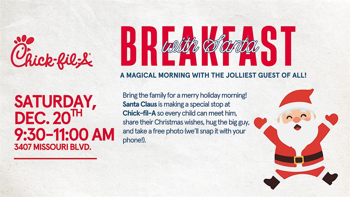 Breakfast with Santa, 20 December | Event in Jefferson City | AllEvents