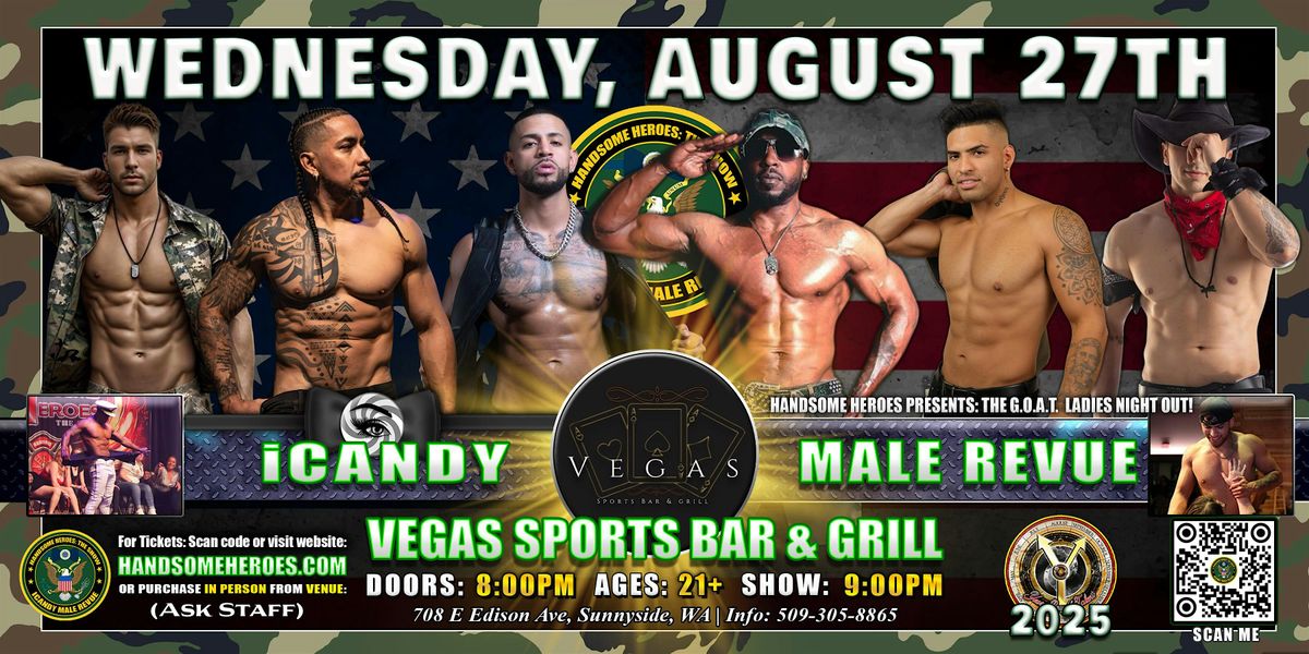 Sunnyside, WA - iCandy Male Revue @Vegas Sports Bar & Grill, 27 August | Event in Sunnyside | AllEvents