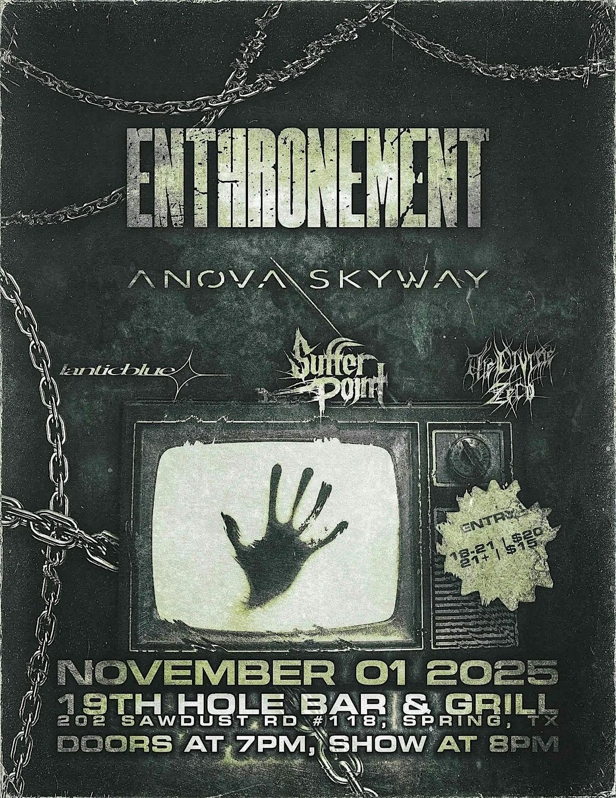 Enthronement, 1 November | Event in Spring | AllEvents
