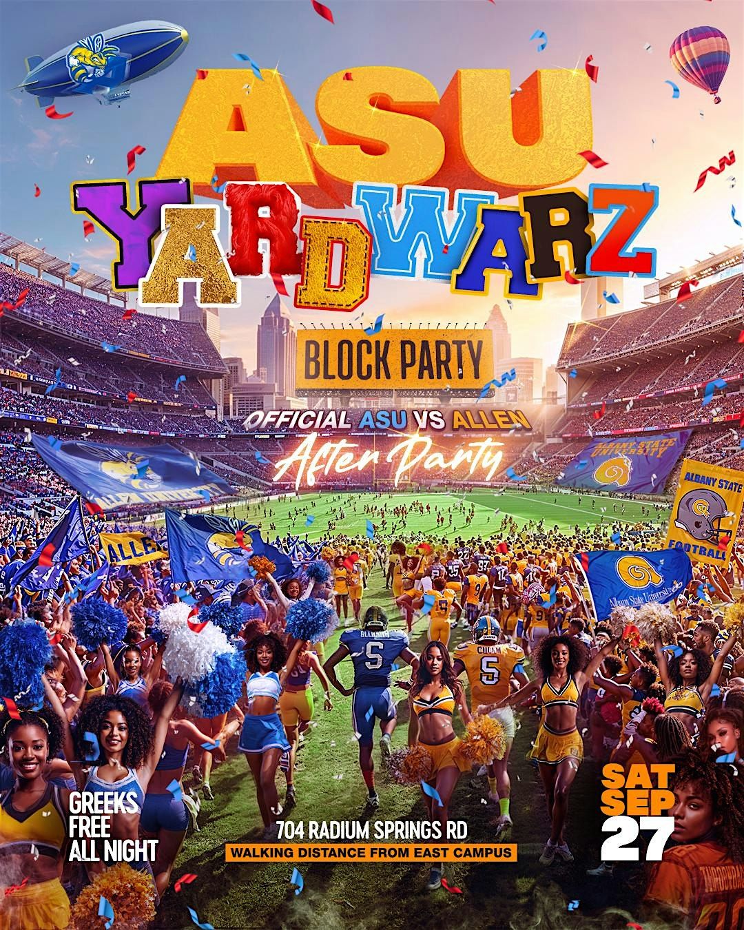 ASU Yard Warz, 27 September | Event in Albany | AllEvents