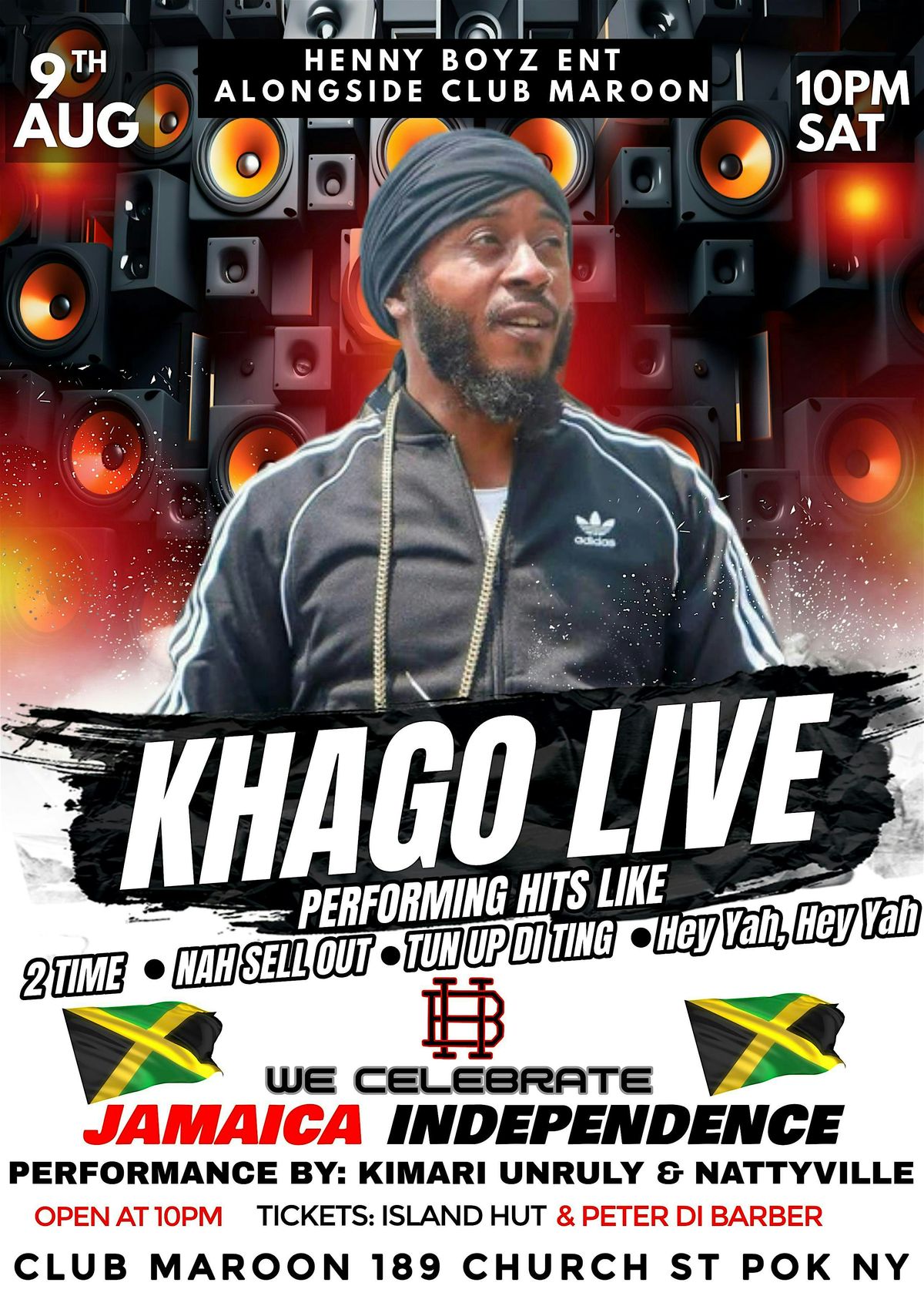 KHAGO LIVE IN POUGHKEEPSIE, 9 August | Event in Poughkeepsie | AllEvents