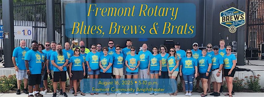 Fremont Rotary Blues, Brews & Brats 2025, 16 August | Event in Fremont | AllEvents
