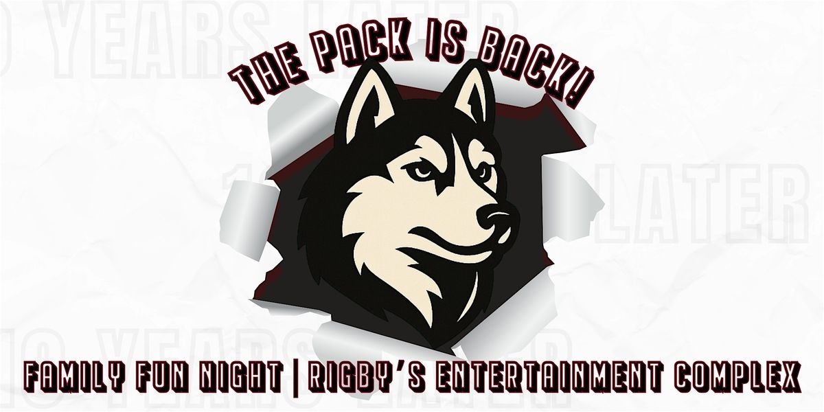 The Pack is Back: Rigby's Edition, 28 June | Event in Warner Robins | AllEvents