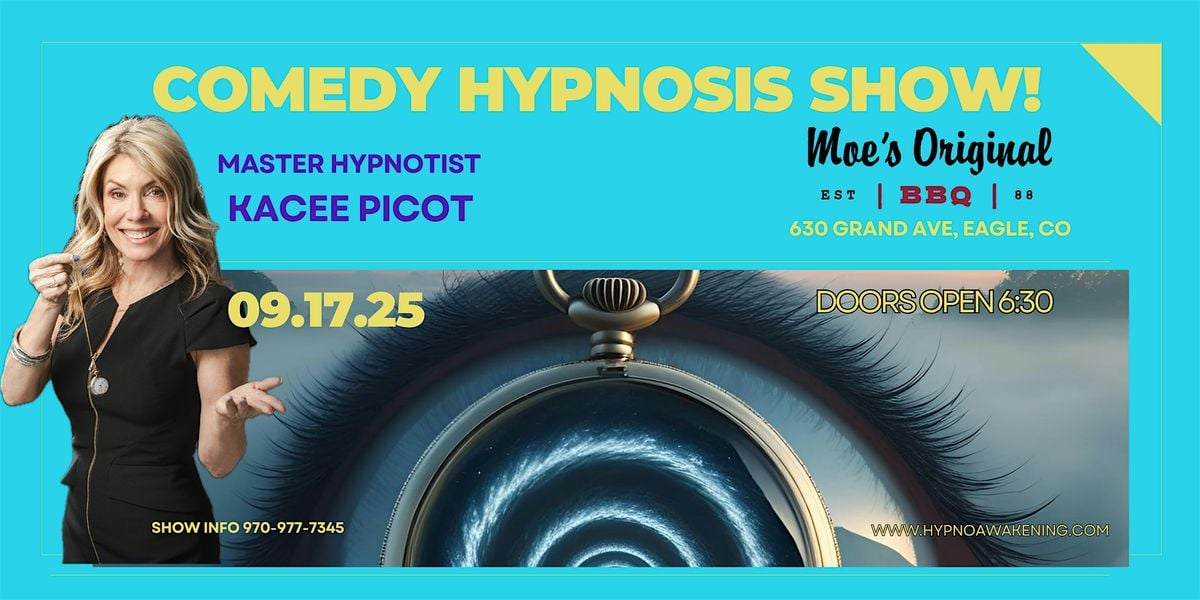 Comedy Hypnosis Show with Kacee Picot, 17 September | Event in Eagle | AllEvents