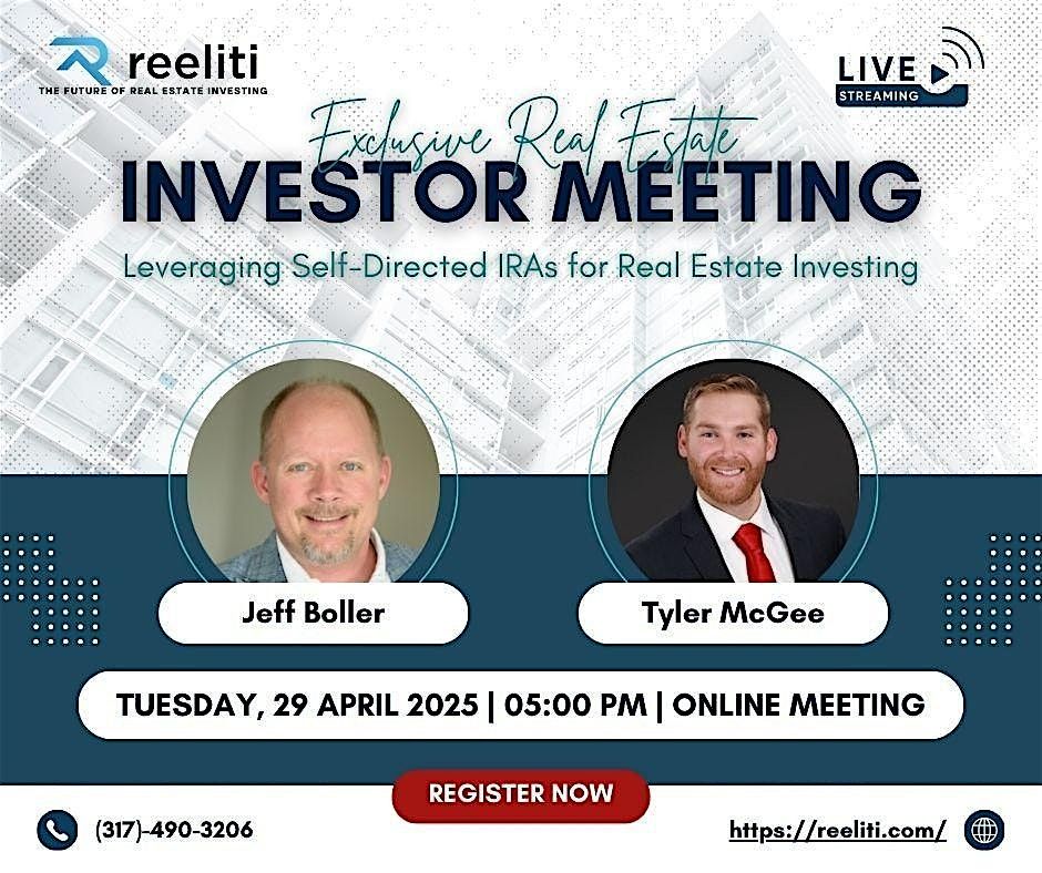 Real Estate Investor Meeting April 2025 | Event in Indianapolis | AllEvents