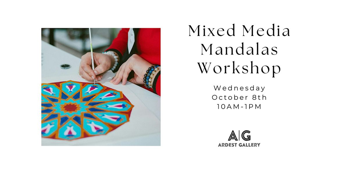 Art of Mindfulness: Mixed Media Mandalas Workshop, 8 October | Event in The Woodlands | AllEvents