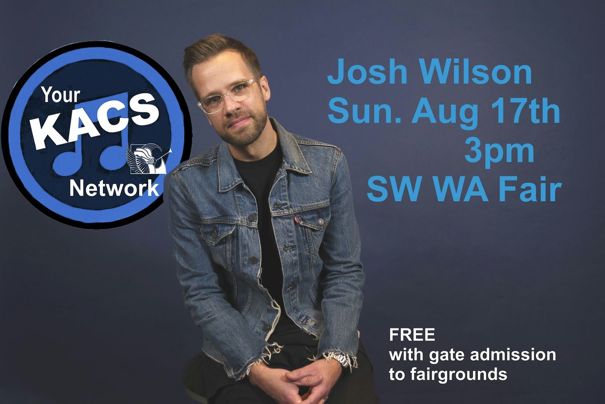 Josh Wilson - Annual KACS Summer Family Concert, 17 August | Event in Centralia | AllEvents