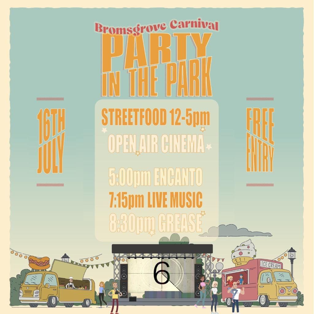 Bromsgrove Carnival presents Grease in the park, Sanders Park