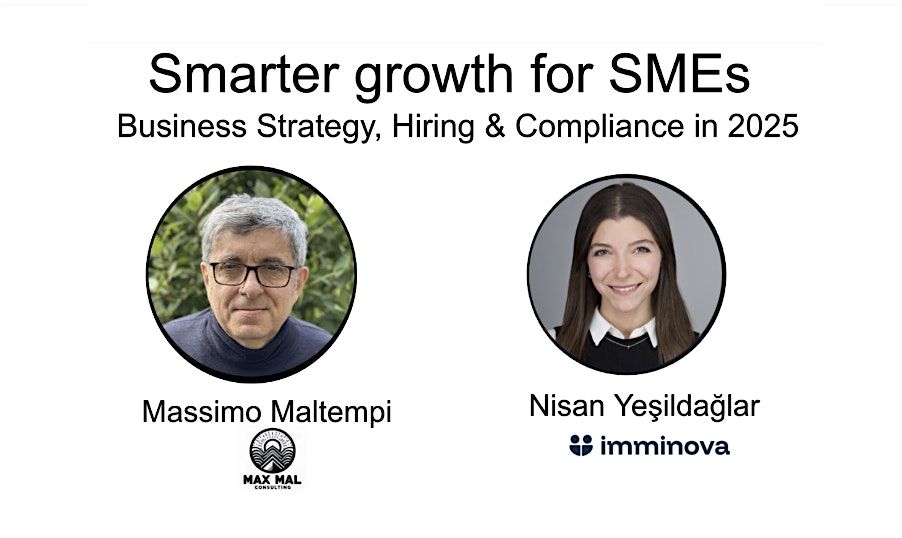 Smarter Growth for SMEs: Business Strategy, Hiring & Compliance in 2025, 15 October | Event in London