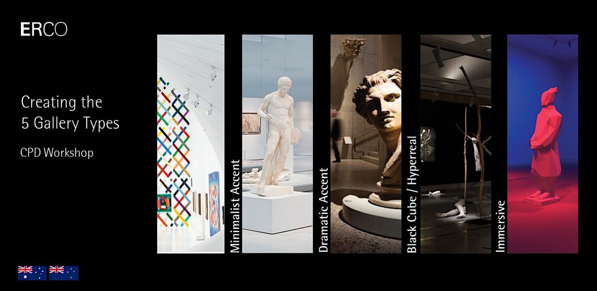 ERCO Creating the 5 Gallery Types CPD Workshop (3pts) - Sydney, 12 August | Event in North Sydney | AllEvents