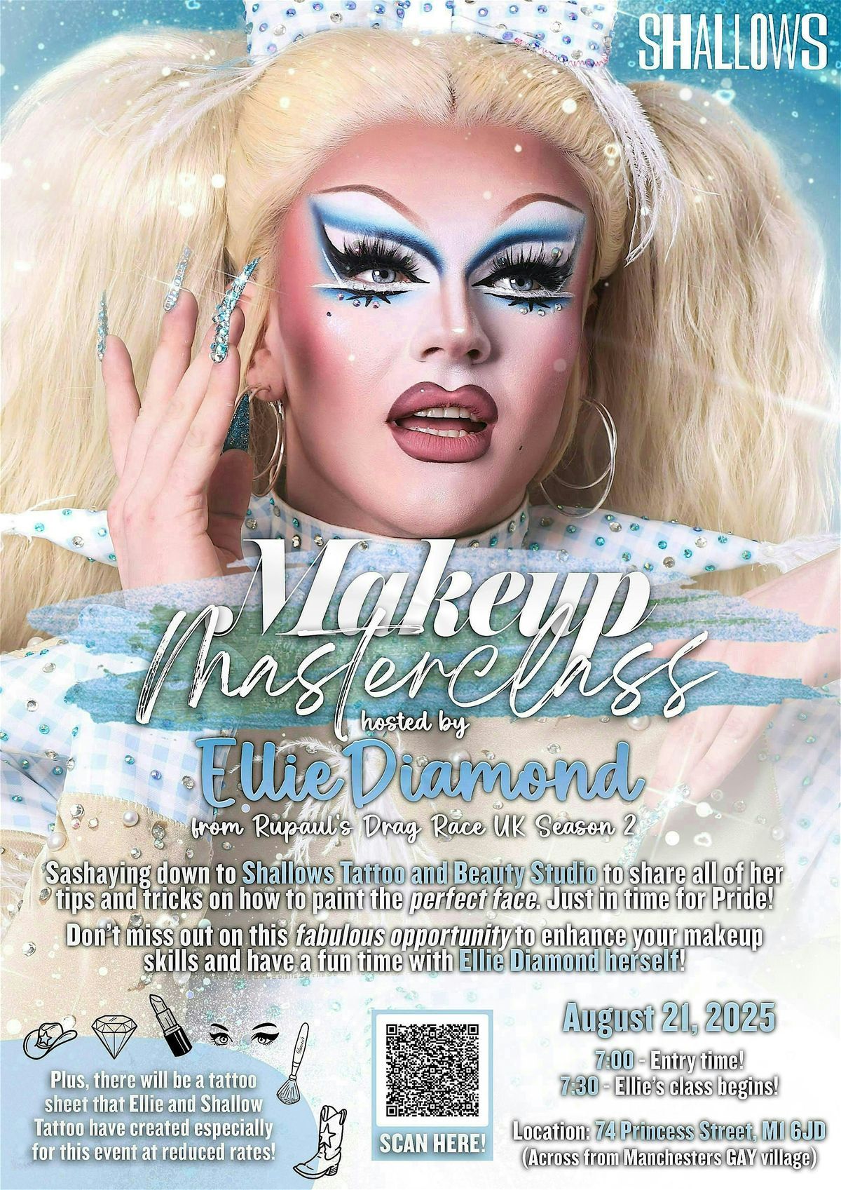 Makeup Master Class with Ellie Diamond, 21 August | Event in Manchester | AllEvents