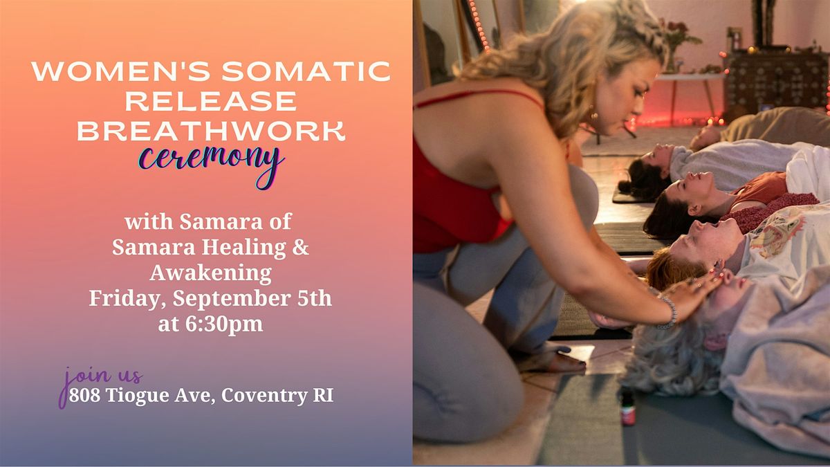 Women's Somatic Release Breathwork Ceremony, 5 September | Event in Coventry | AllEvents