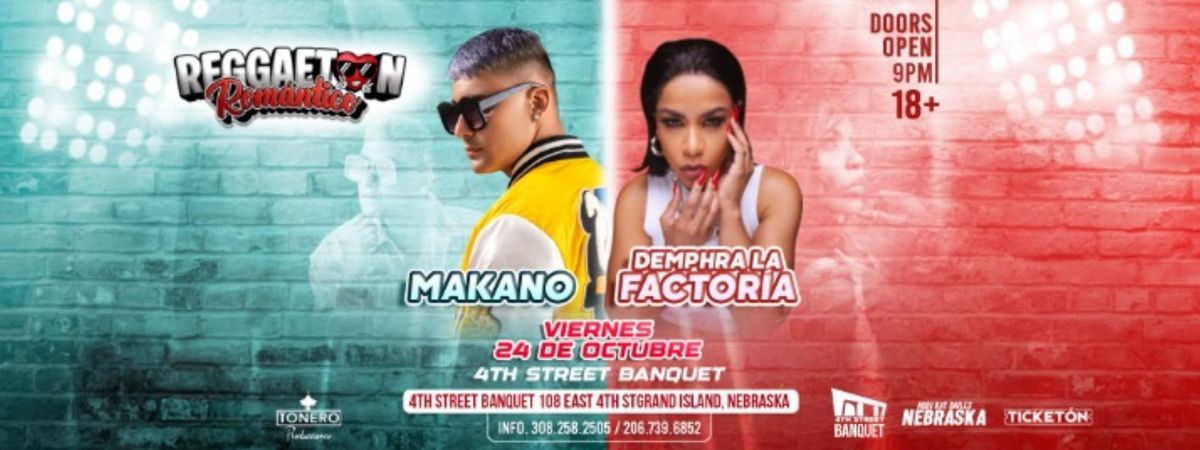 MAKANO & DEMPHRA LA FACTORIA EN GRAND  ISLAND, 24 May | Event in Grand Island | AllEvents