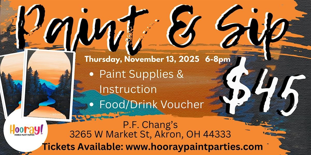 Harvest Moon Paint and Sip, 13 November | Event in Akron | AllEvents