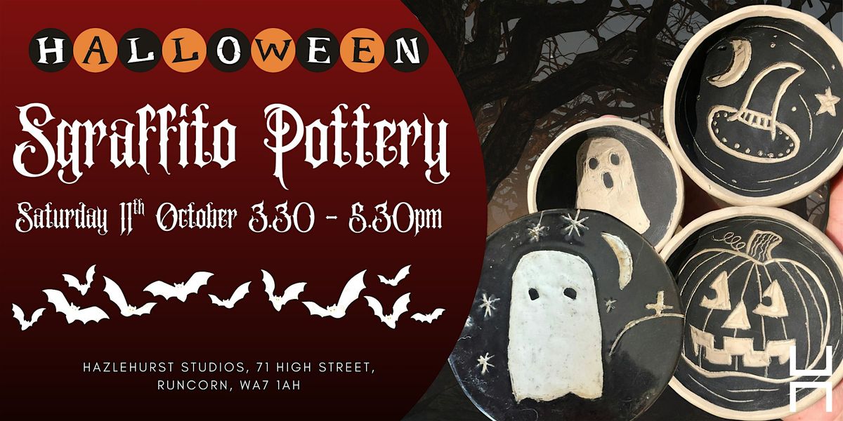 Halloween Pottery Workshop - Spooky Sgraffito, 11 October | Event in Cheshire | AllEvents