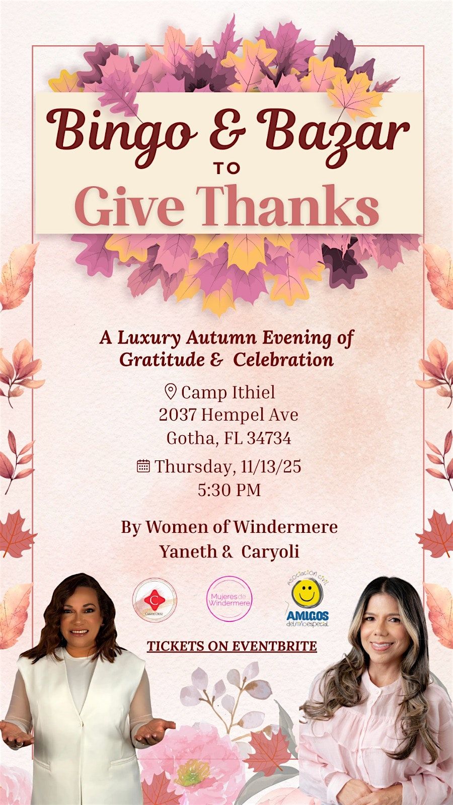 Bingo & Bazaar to GIVE THANKS, 13 November | Event in Gotha | AllEvents