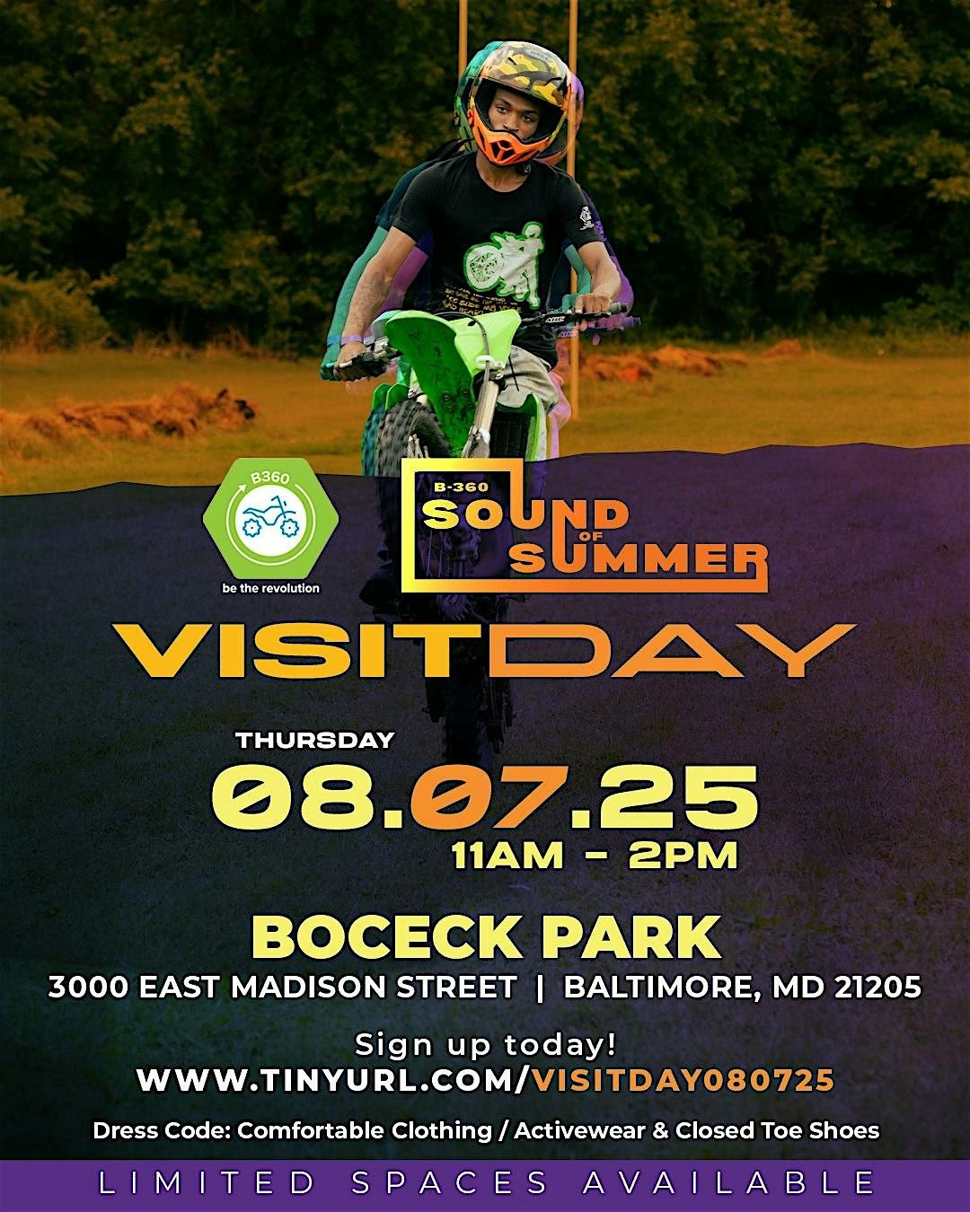 B-360 Sound of Summer Camp Visit Day 08/07, 7 August | Event in Baltimore | AllEvents