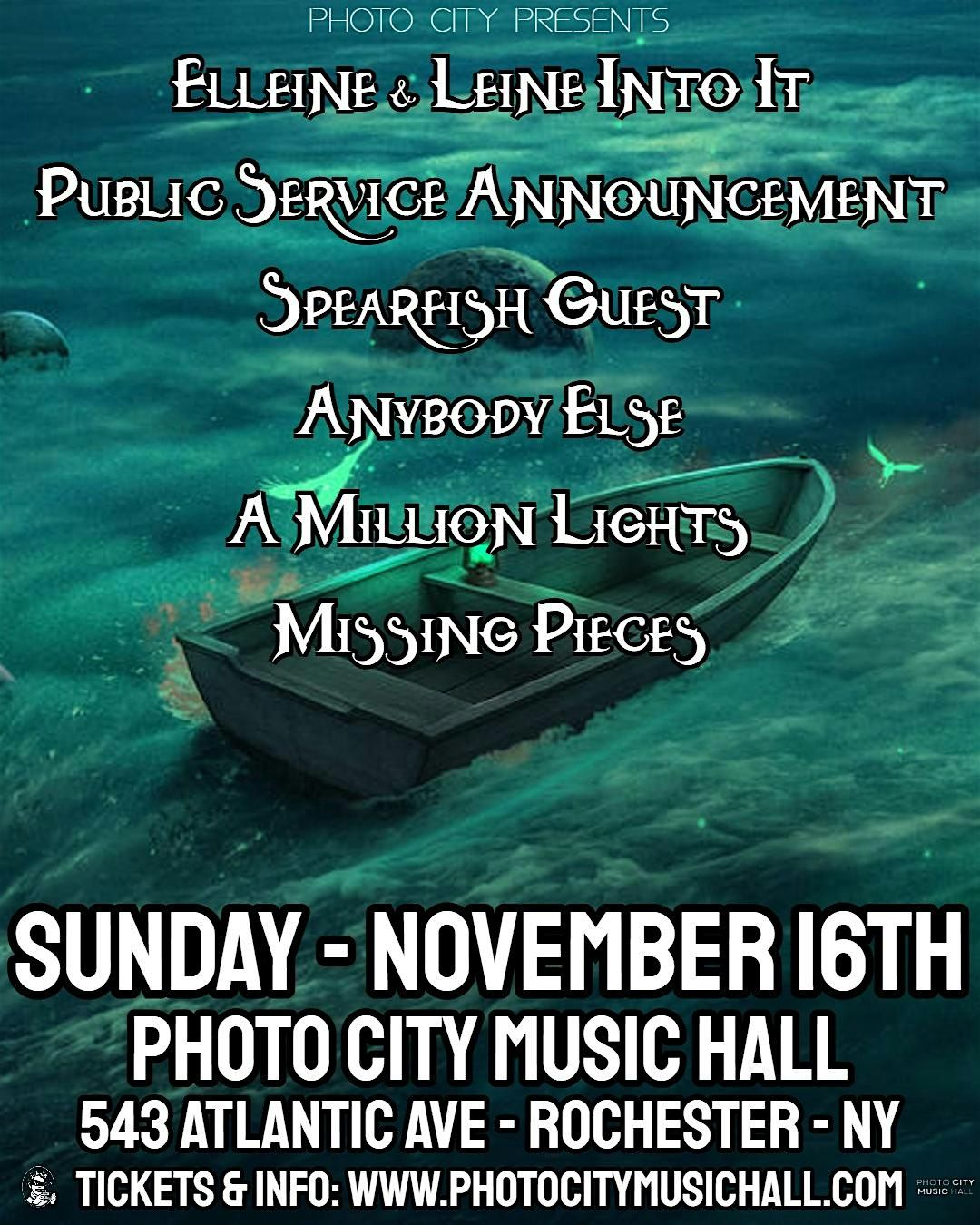Leine Into It, Public Service Announcement, Spearfish Guest, & more!, 16 November | Event in Rochester
