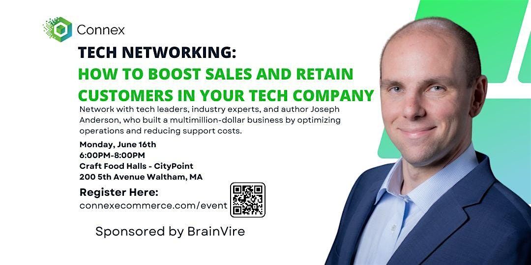 How to Boost Sales and Retain Customers in Your Tech Company, 16 June | Event in Waltham | AllEvents