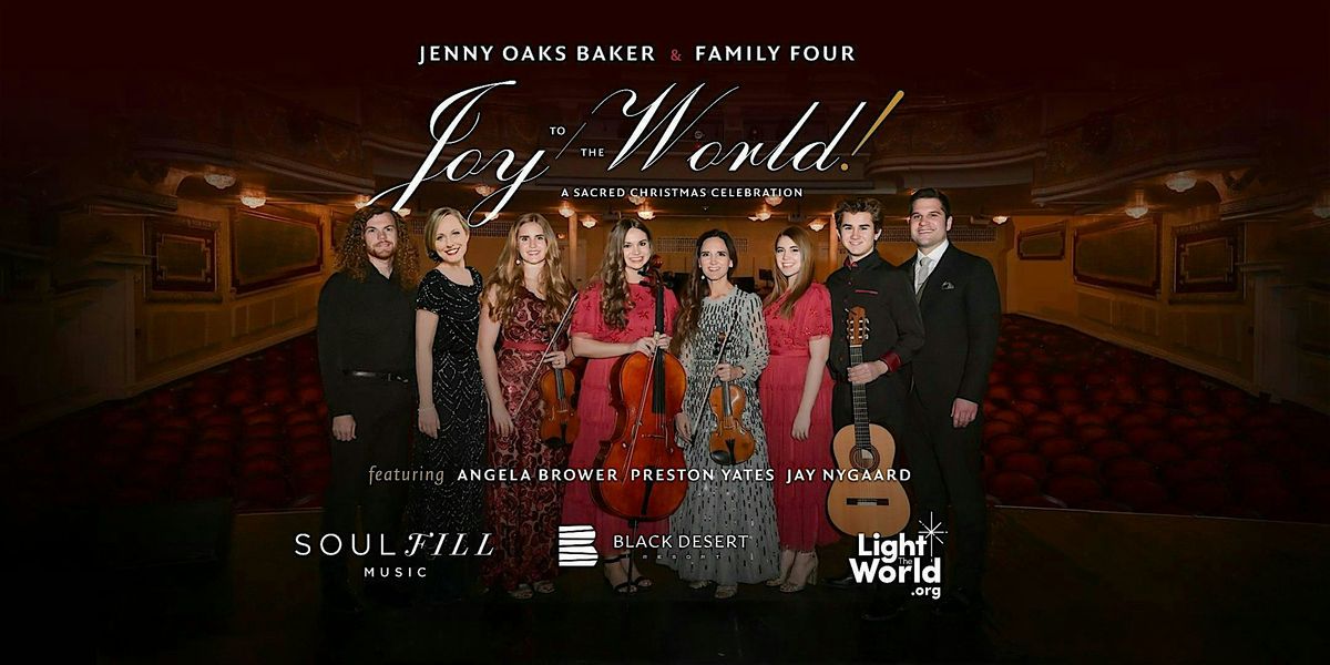 Jenny Oaks Baker in Joy to the World! A Sacred Celebration (Windermere, FL), 18 December | Event in Windermere