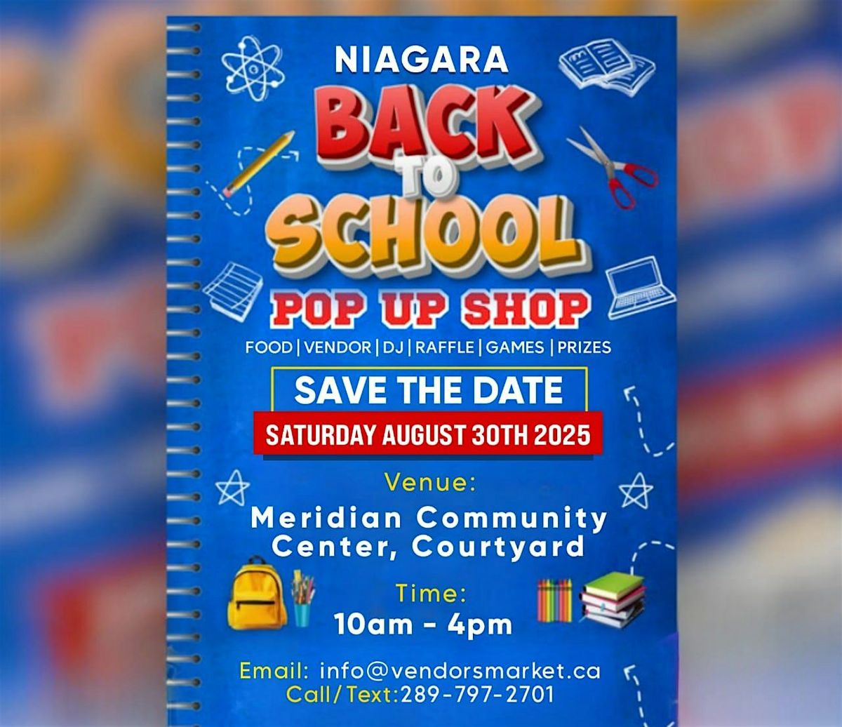 Niagara Labour Day & Back to school Pop up Market | Event in Pelham | AllEvents