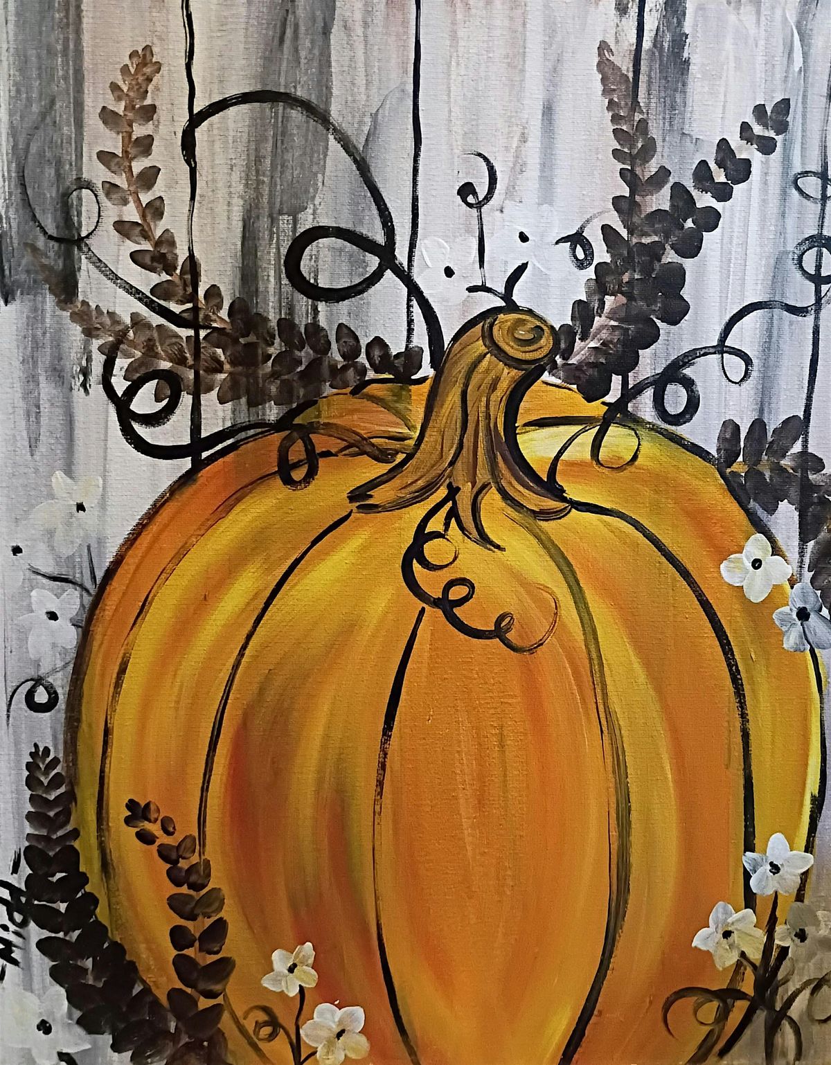 Barnboard Pumpkin, a PAINT & SIP EVENT with Lisa, 19 September | Event in Littleton | AllEvents