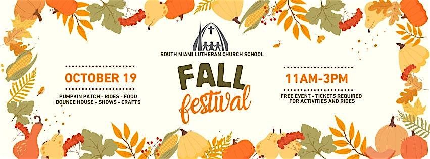Annual South Miami Lutheran Church School Fall Festival &amp; Pumpkin Patch