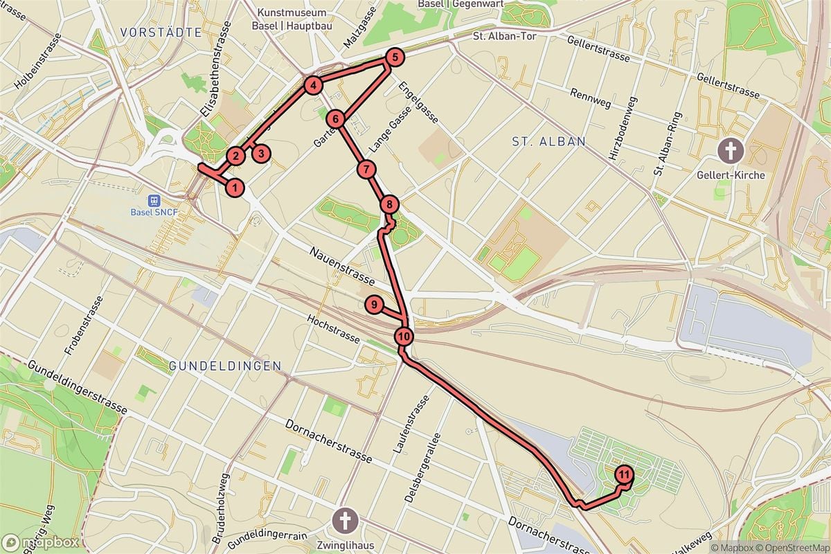 Basel Audio Tour: Financial Footprints & Hidden History in St. Alban | Event in Basel | AllEvents