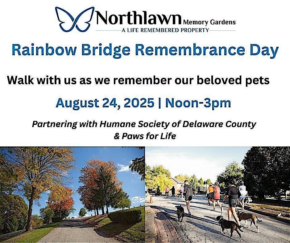 Rainbow Bridge Remembrance Walk, 24 August | Event in Westerville | AllEvents