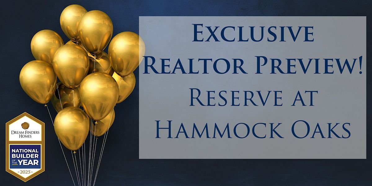 Exclusive Realtor Preview at Reserve at Hammock Oaks, 1 August | Event in Lady Lake | AllEvents