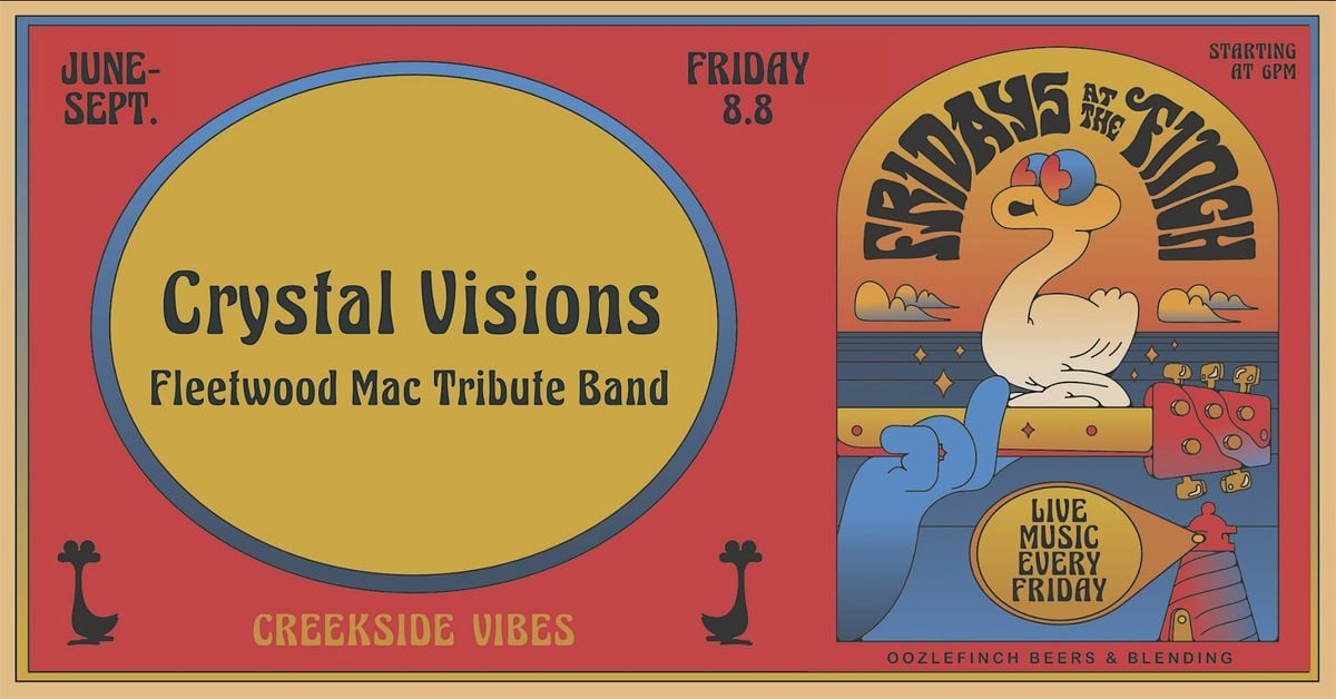 Creekside Vibes - Crystal Visions, 8 August | Event in Hampton | AllEvents