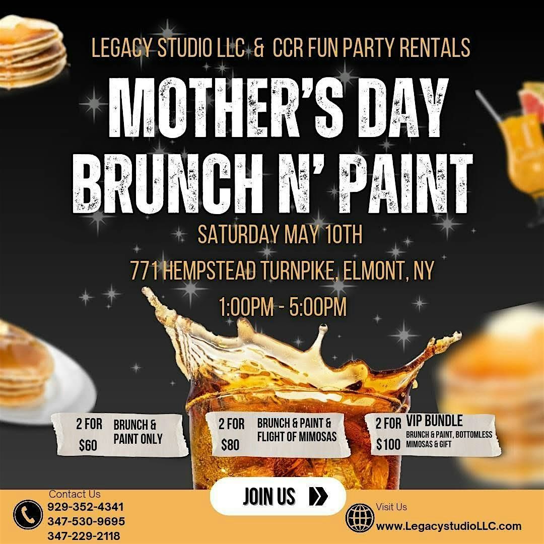 Mother's Day Brunch N' Paint, 10 May | Event in Elmont | AllEvents