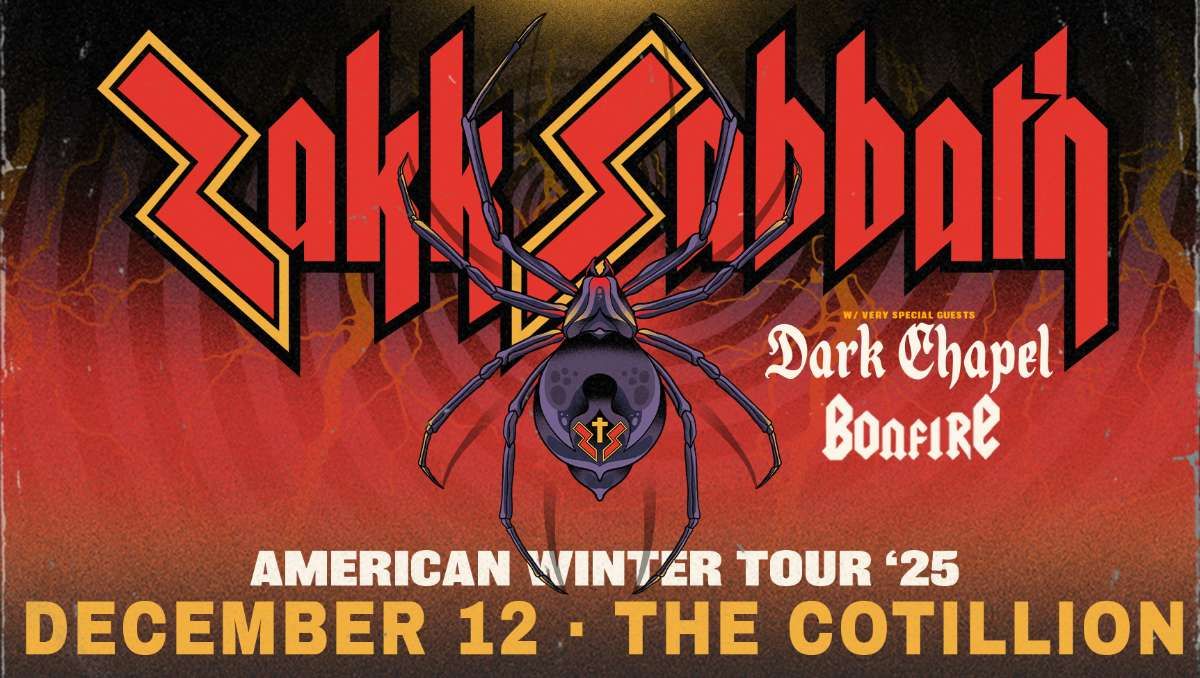 Zakk Sabbath with Bonfire and Dark Chapel, 13 December | Event in Wichita | AllEvents