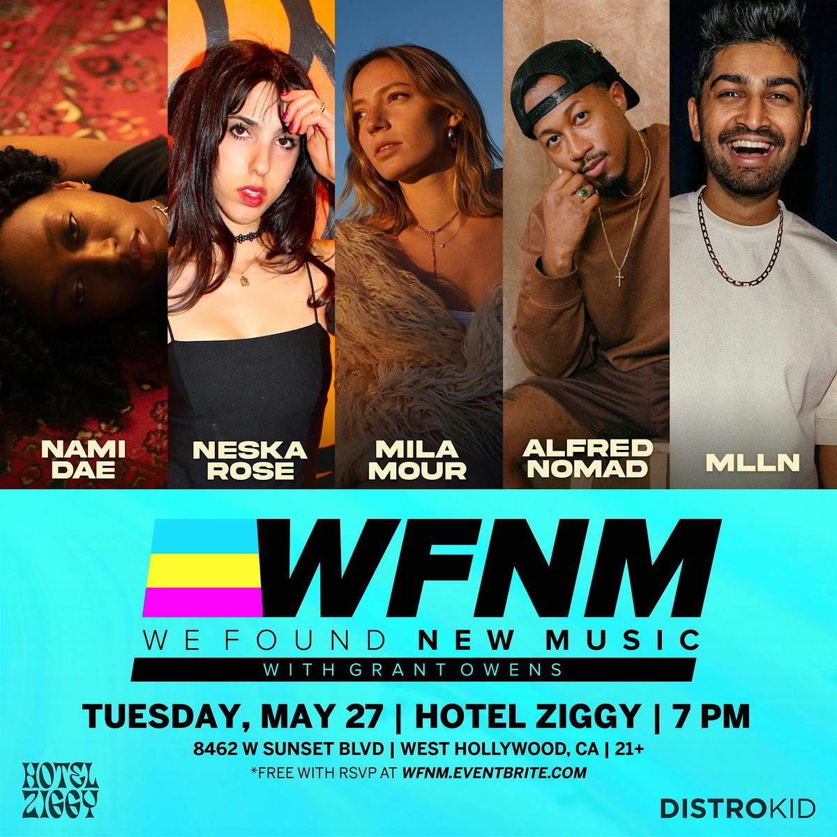 Nami Dae, Neska Rose, Mila Mour, Alfred Nomad, MLLN, 27 May | Event in West Hollywood | AllEvents