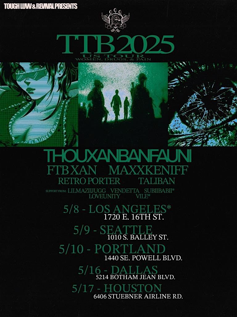 Thouxanbanfauni Live in Seattle, 9 May | Event in Seattle | AllEvents