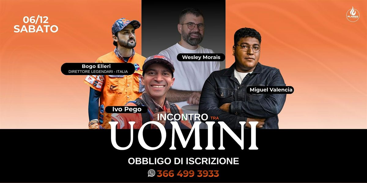 INCONTRO TRA UOMINI, 6 December | Event in Cologno Monzese | AllEvents