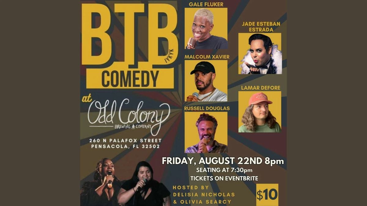 Comedy at Odd Colony, 22 August | Event in Pensacola | AllEvents