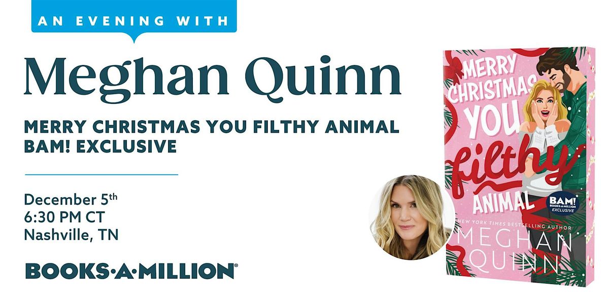 An Evening with Meghan Quinn, 5 December | Event in Nashville | AllEvents