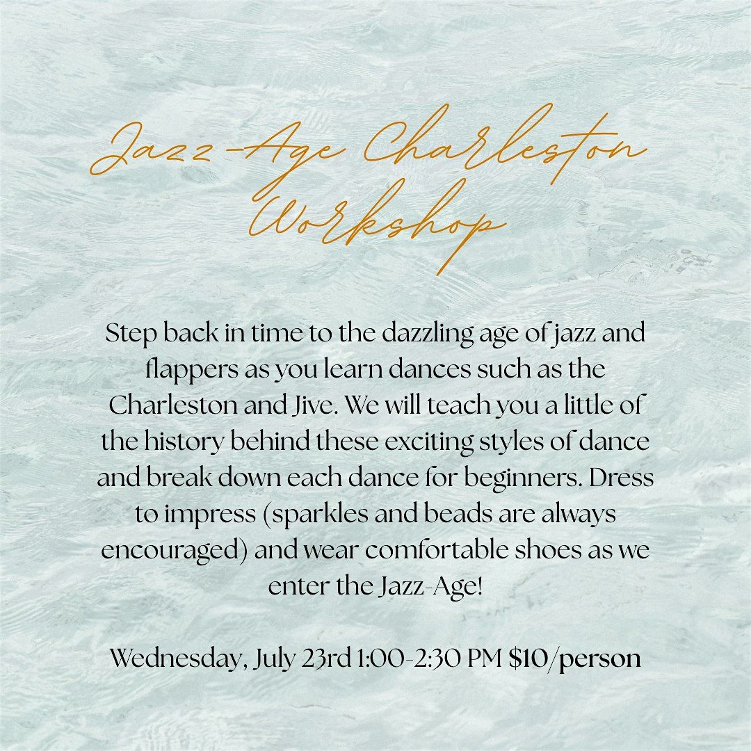 Jazz-Age Charleston Workshop, 23 July | Event in Vero Beach | AllEvents