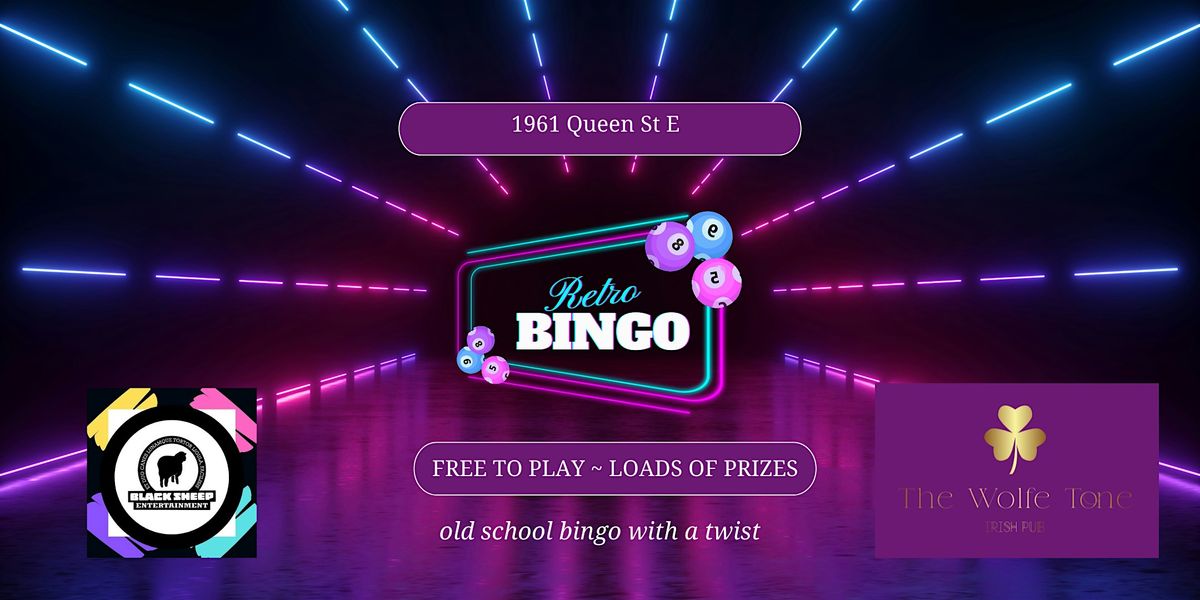 Retro Bingo at The Wolfe Tone | Event in Toronto | AllEvents