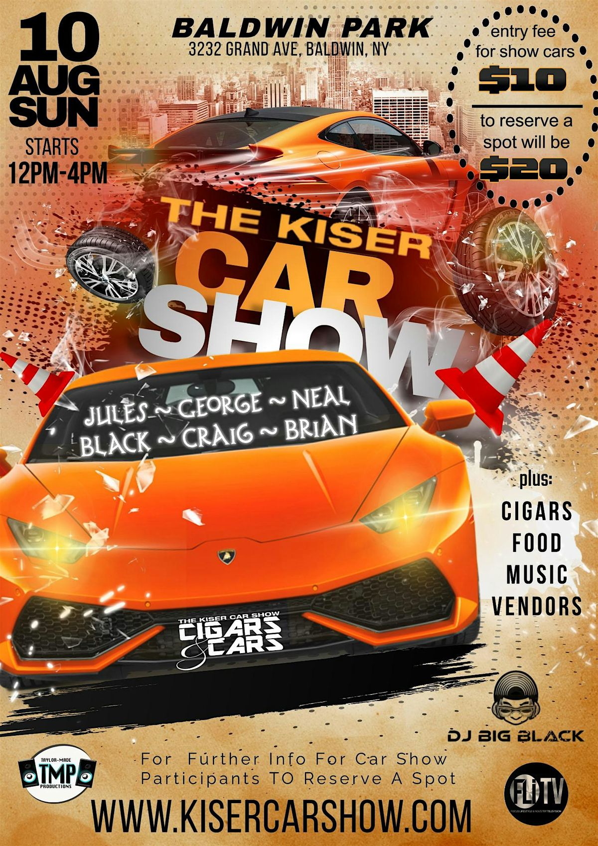 The Kiser Car Show, 10 August | Event in Baldwin | AllEvents