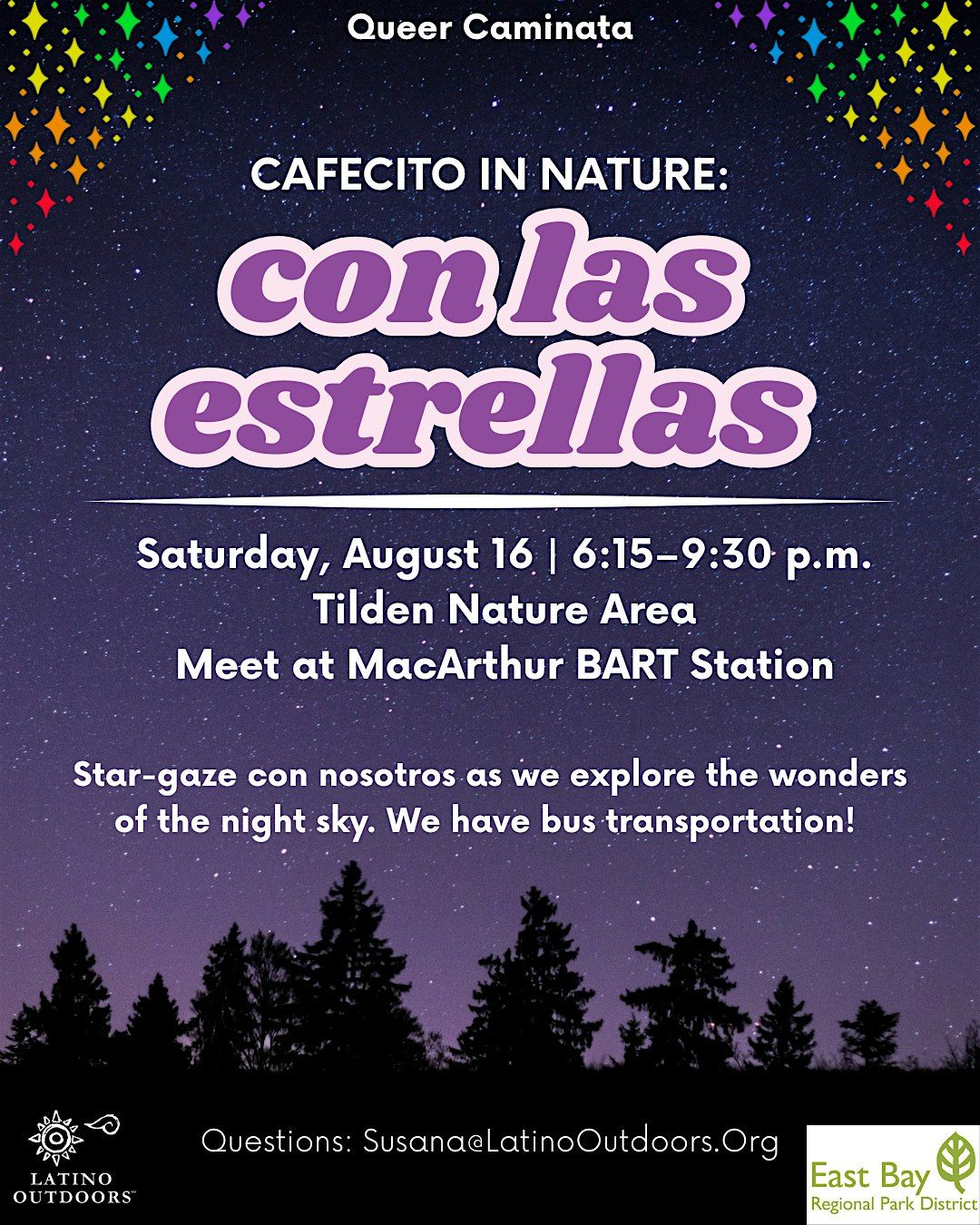 LO SF Bay Area | Queer Caminata: Cafecito con Nature con las Estrellas, 16 August | Event in Oakland | AllEvents